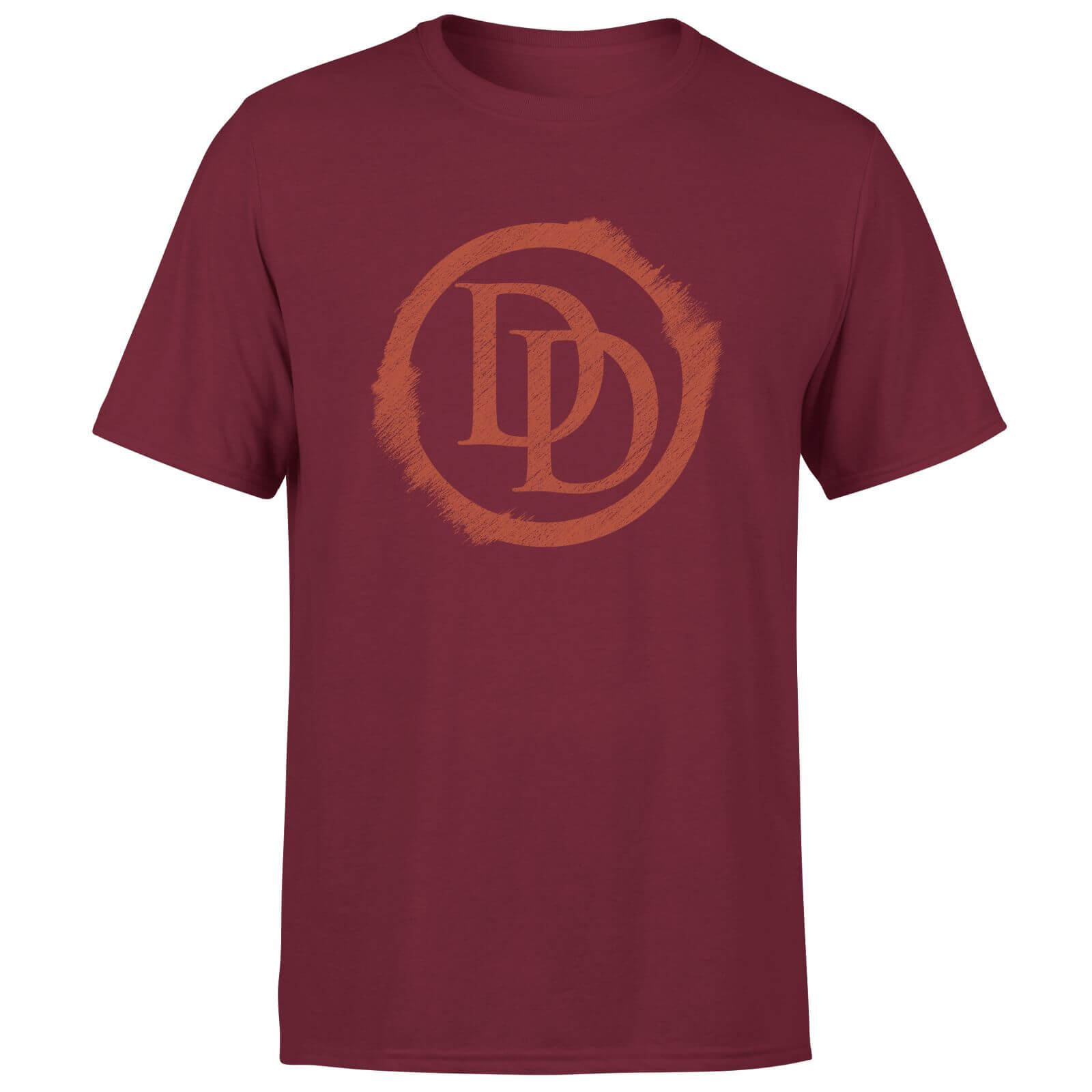 Marvel Daredevil Icon Circle Unisex T-Shirt - Burgundy - S - Burgundy