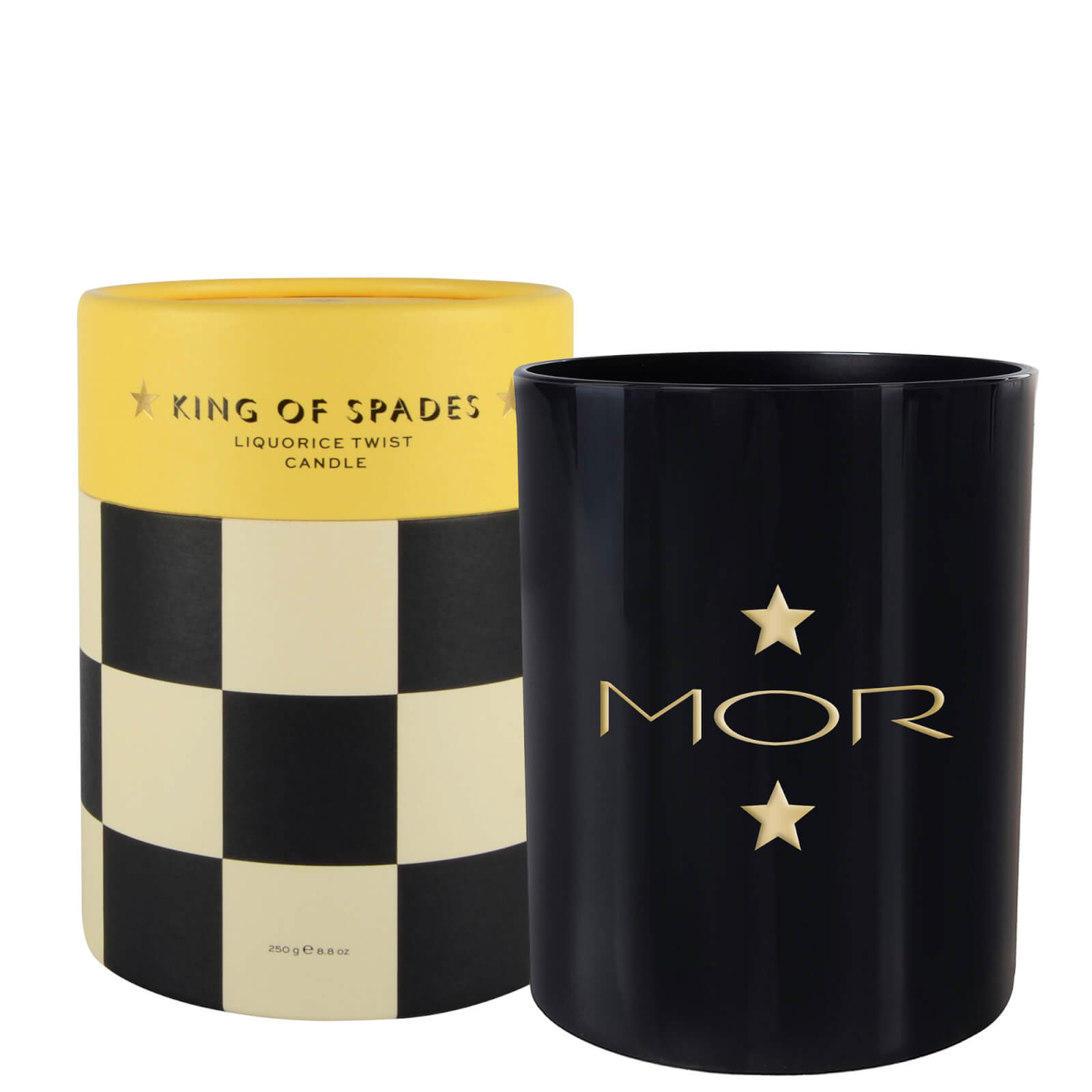 MOR King of Spades Liquorice Twist Candle 250g