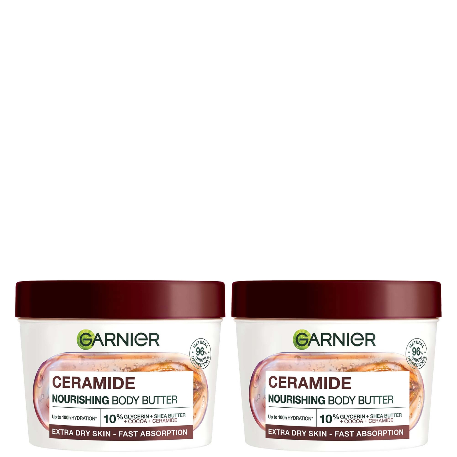 Image of Garnier Body Superfood, Nourishing Body Cream Duos - Cocoa & Ceramide051