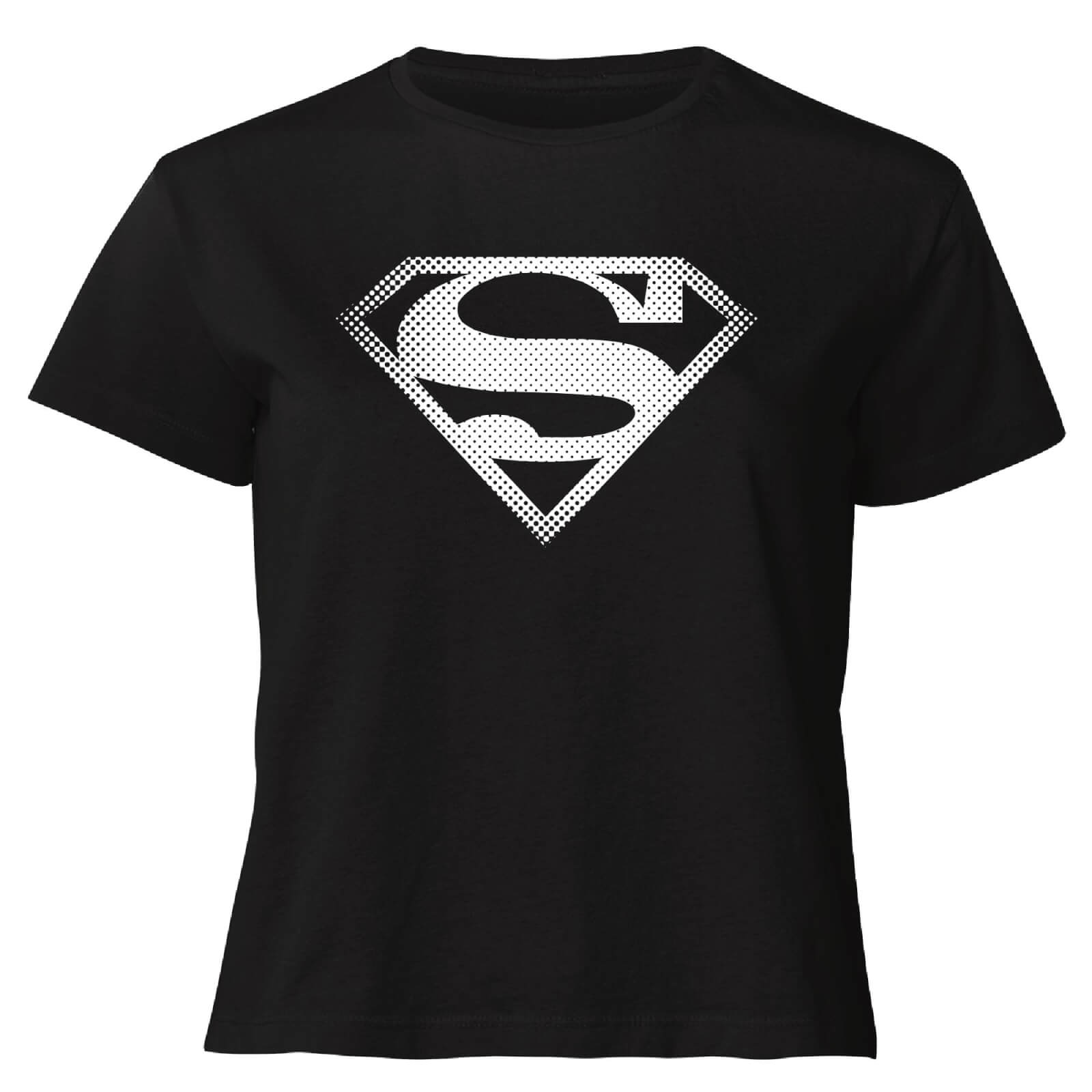 

Superman Spot Logo Women's Cropped T-Shirt - Black - S - Nero