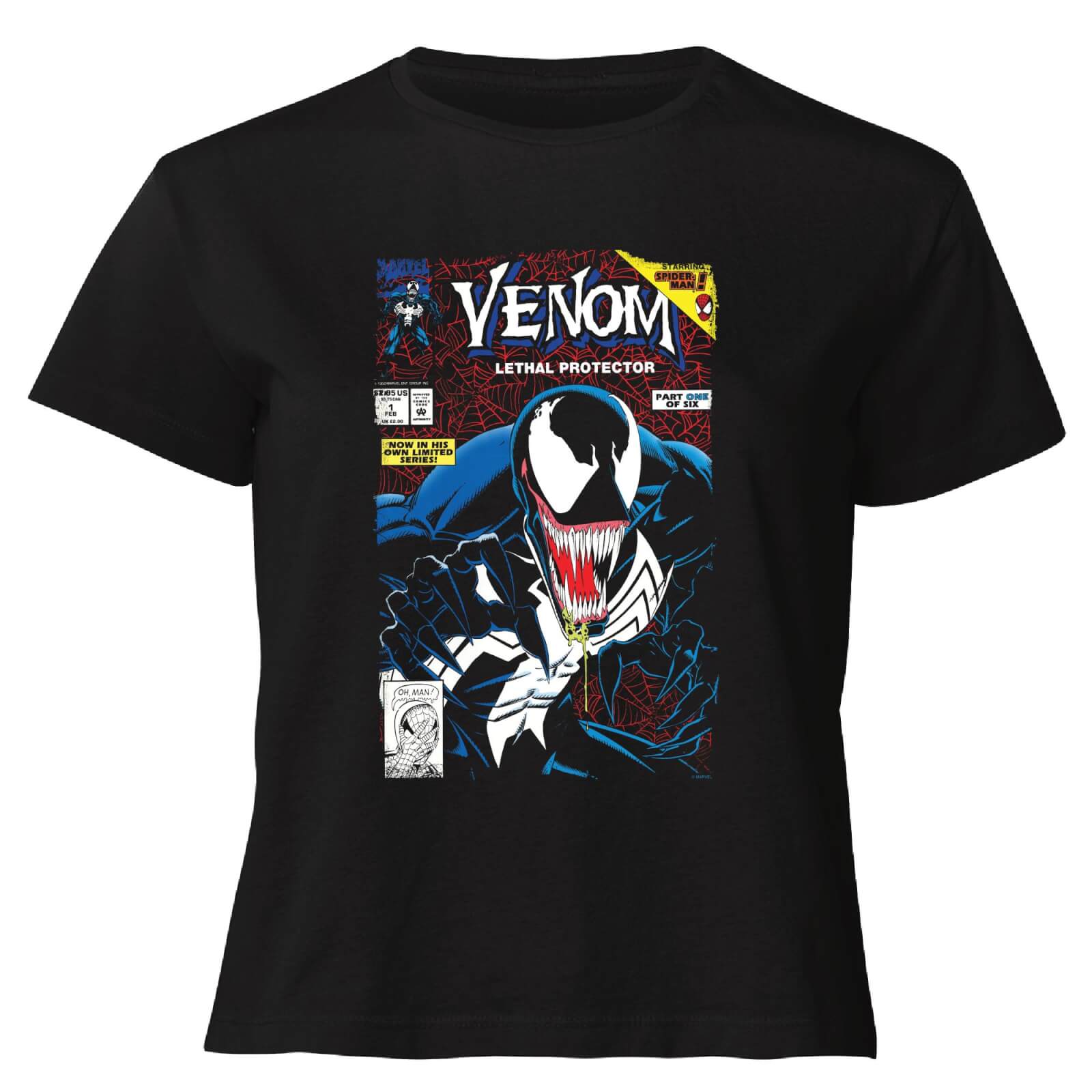 Venom Lethal Protector Women's Cropped T-Shirt - Black - XXL - Nero