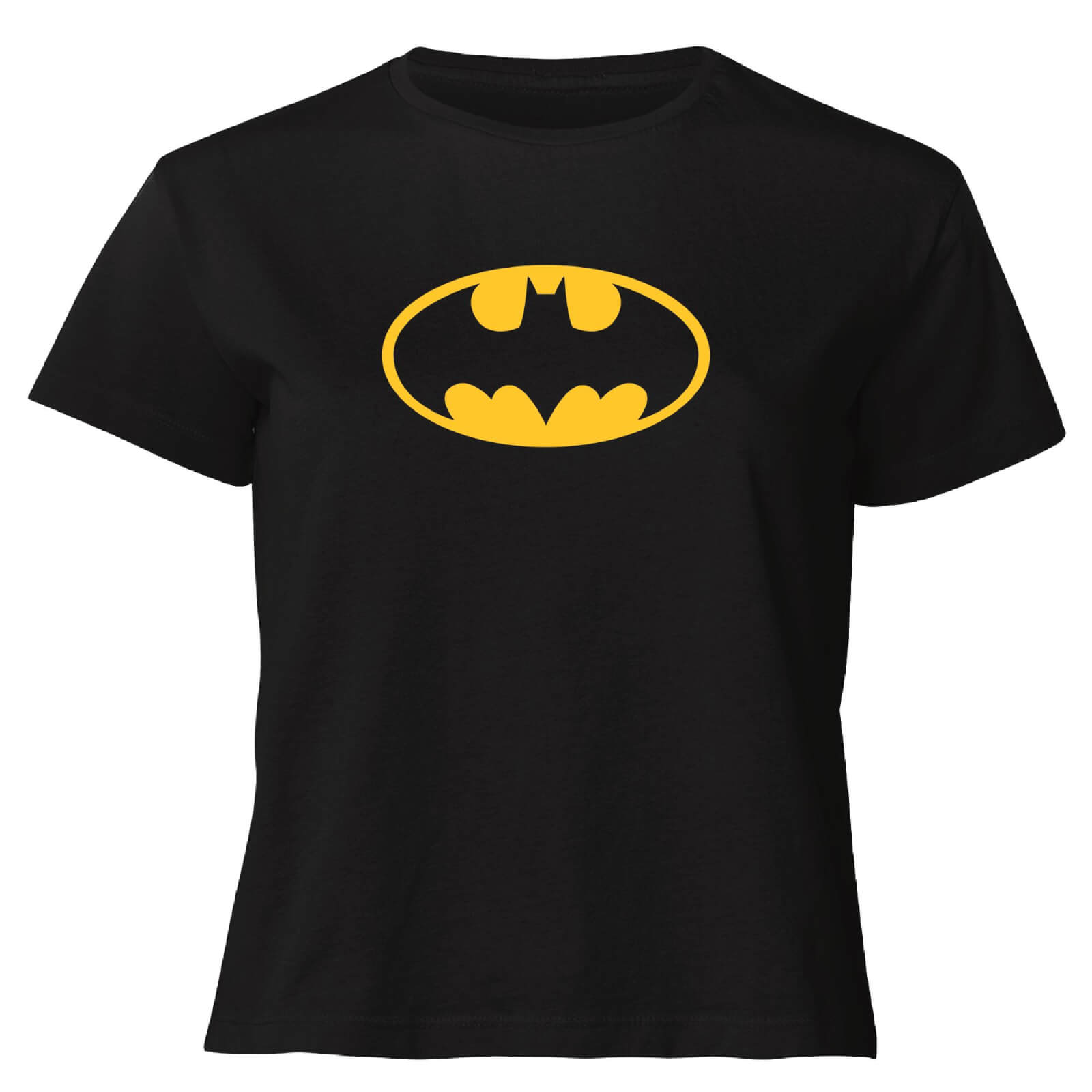 

Justice League Batman Logo Women's Cropped T-Shirt - Black - XL - Nero