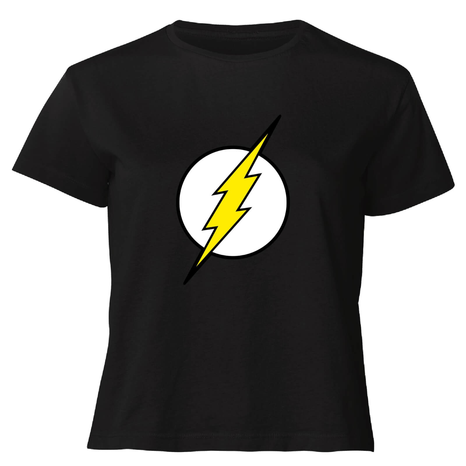 

Justice League Flash Logo Women's Cropped T-Shirt - Black - XXL - Nero