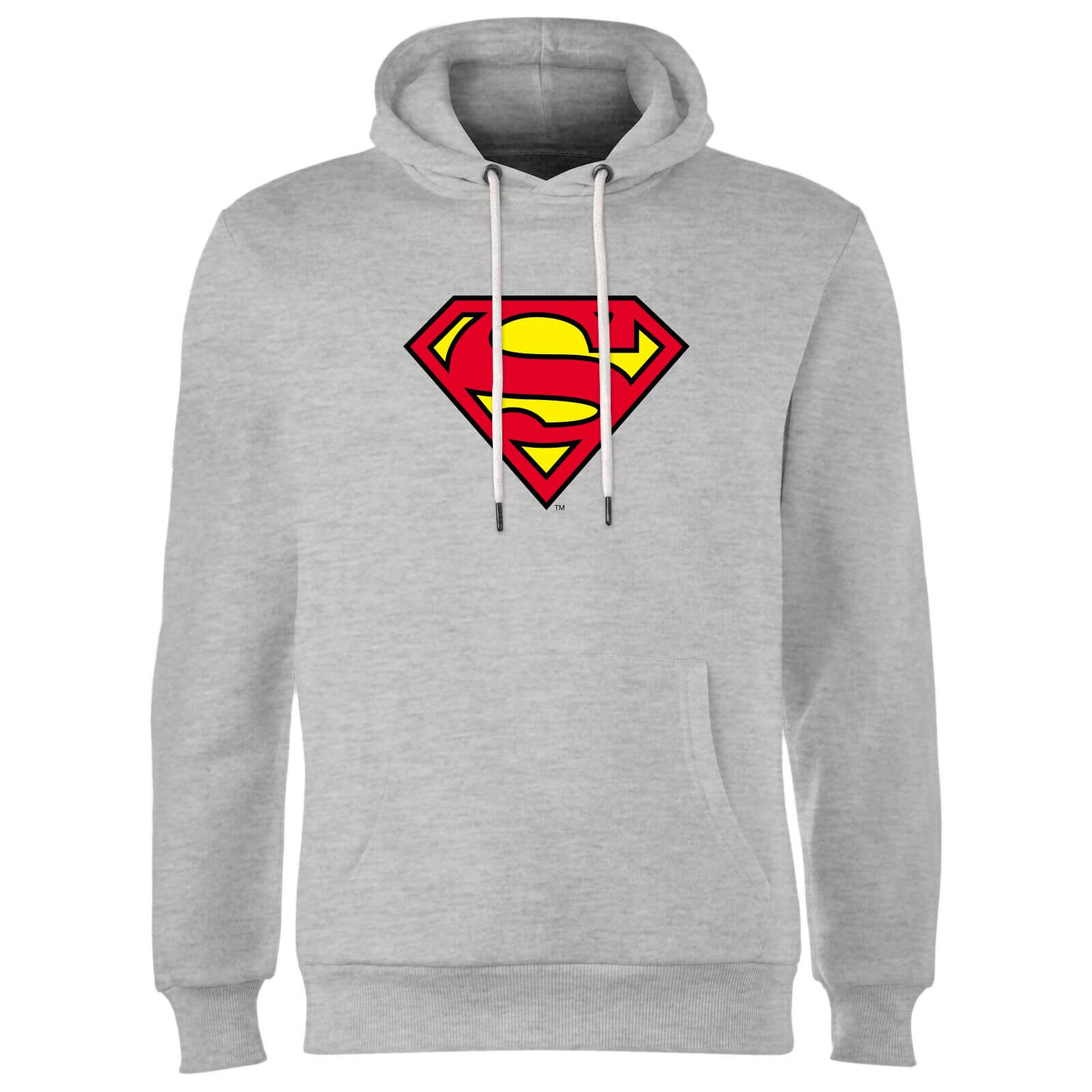 

Official Superman Shield Hoodie - Grey - XL - Grey