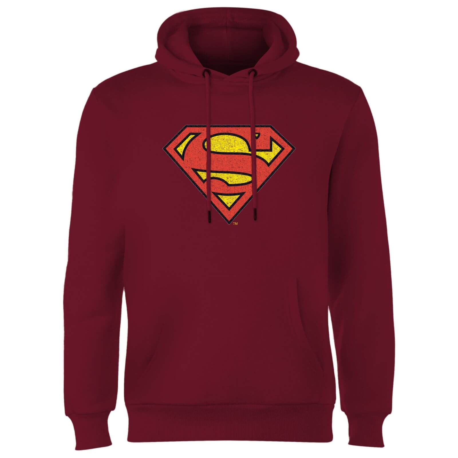 

Official Superman Crackle Logo Hoodie - Burgundy - L - Burgundy