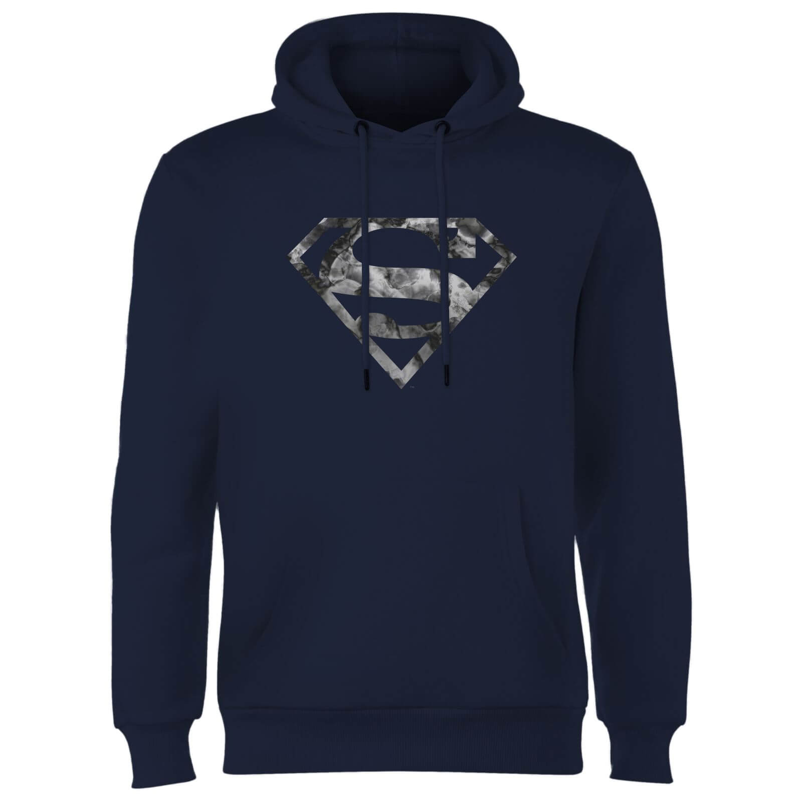 

Marble Superman Logo Hoodie - Navy - XL - Blu Navy