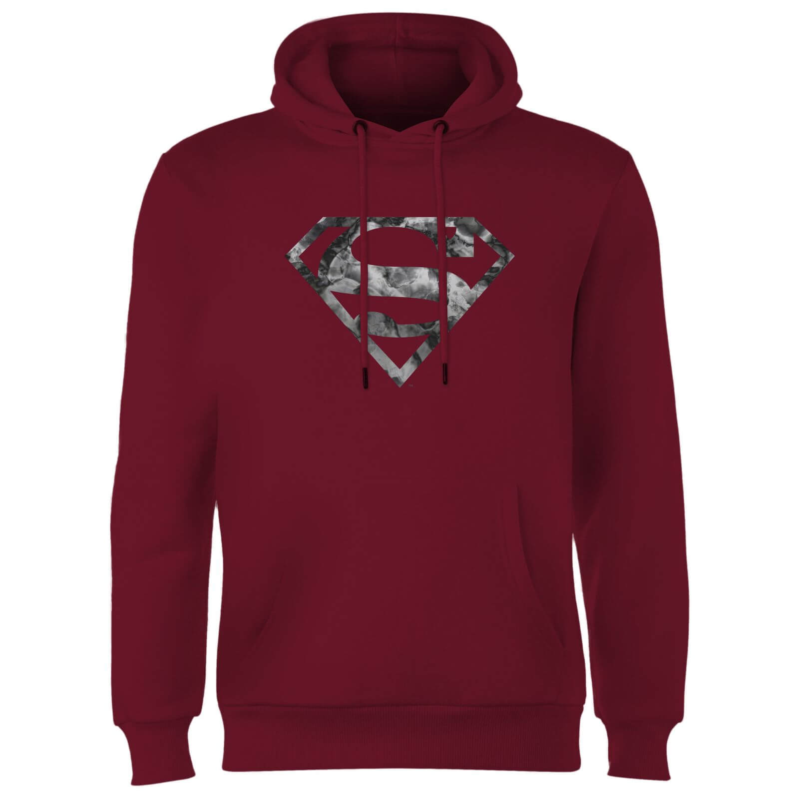 

Marble Superman Logo Hoodie - Burgundy - S - Burgundy