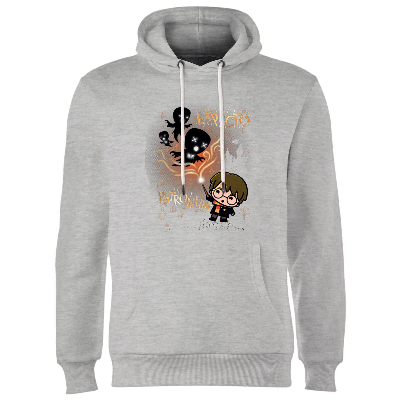 Harry Potter Kids Expecto Patronum Hoodie - Grey - S - Grey