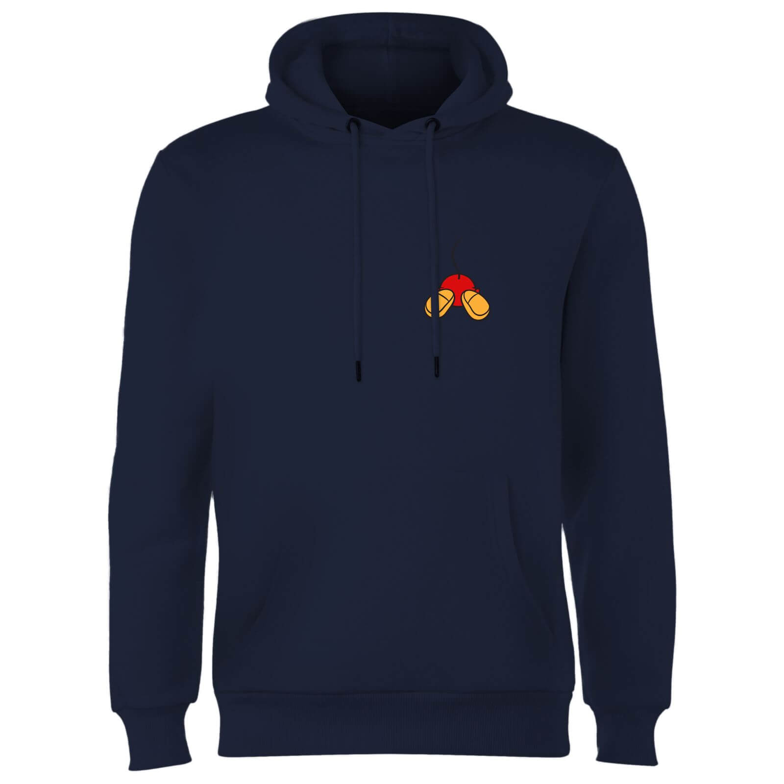 Disney Mickey Mouse Backside Hoodie - Navy - XL - Blu Navy