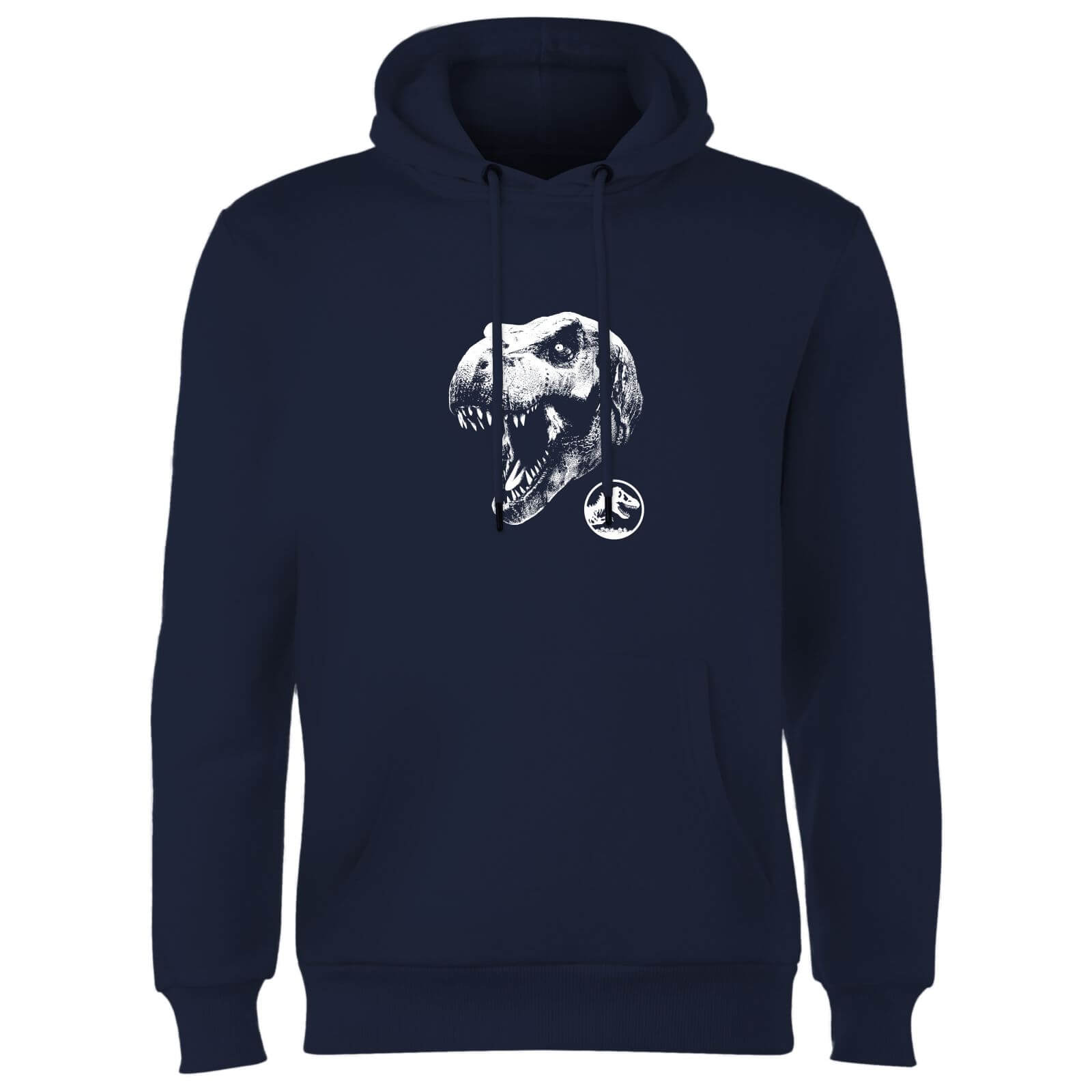 Jurassic Park T Rex Hoodie - Navy - XL - Blu Navy