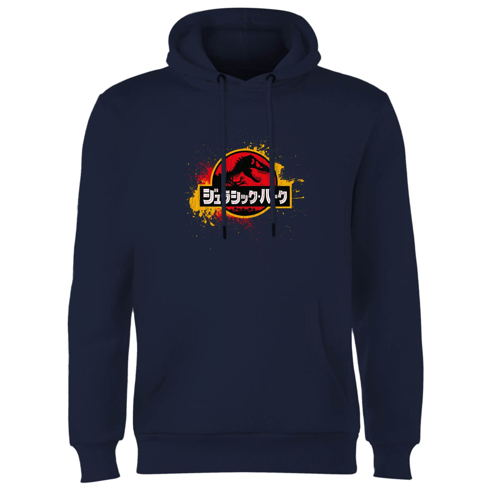 Jurassic Park Hoodie - Navy - XL - Blu Navy