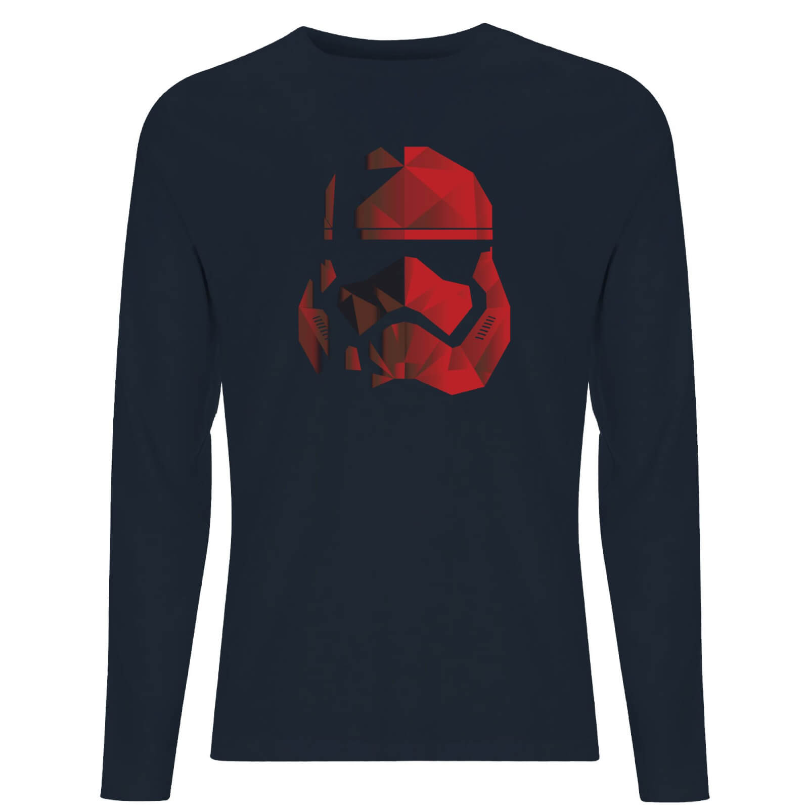 

Jedi Cubist Trooper Helmet Black Men's Long Sleeve T-Shirt - Navy - L - Blu Navy