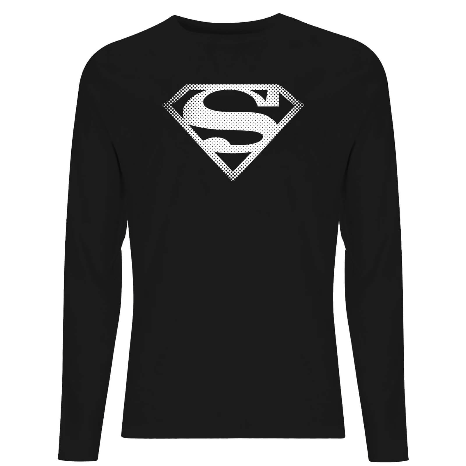 

Superman Spot Logo Men's Long Sleeve T-Shirt - Black - XXL - Nero