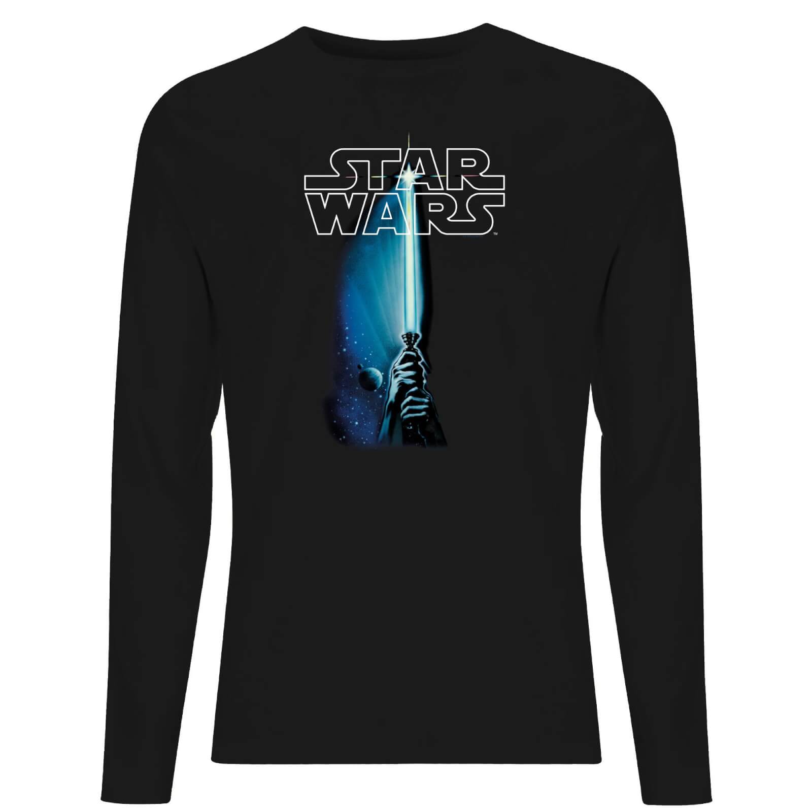 

Star Wars Classic Lightsaber Men's Long Sleeve T-Shirt - Black - XL - Nero