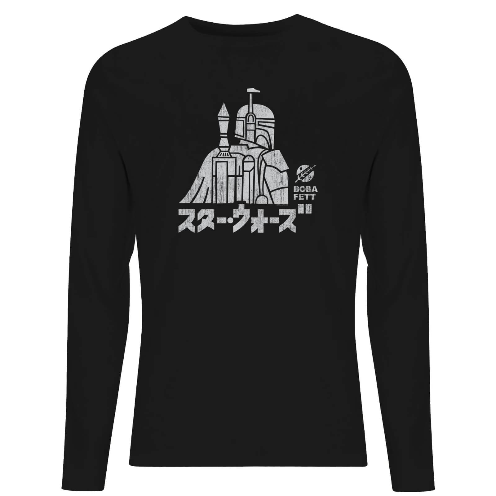 Star Wars Kana Boba Fett Men's Long Sleeve T-Shirt - Black - Xs - Zwart