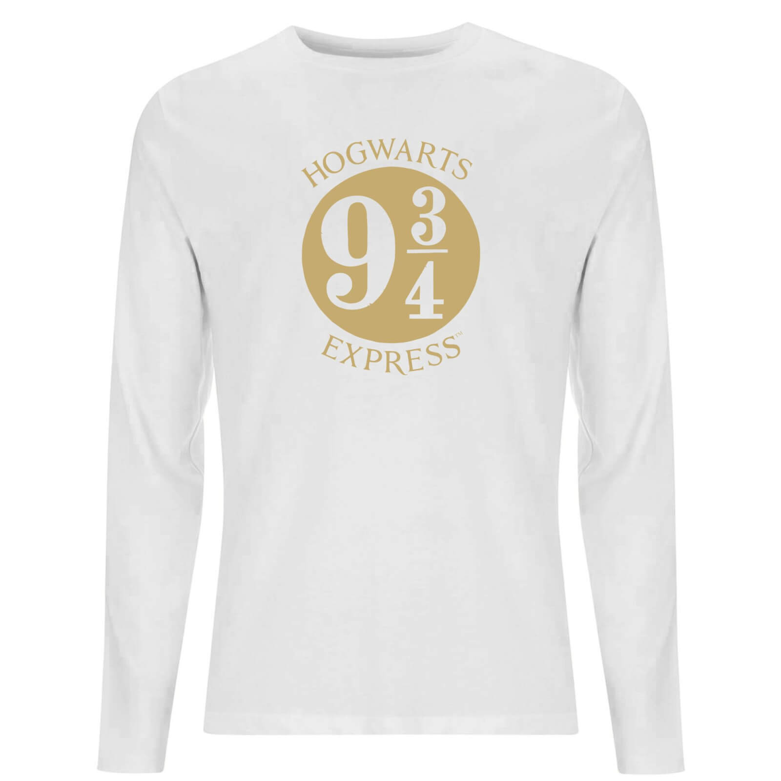 

Harry Potter Platform Men's Long Sleeve T-Shirt - White - S - Bianco