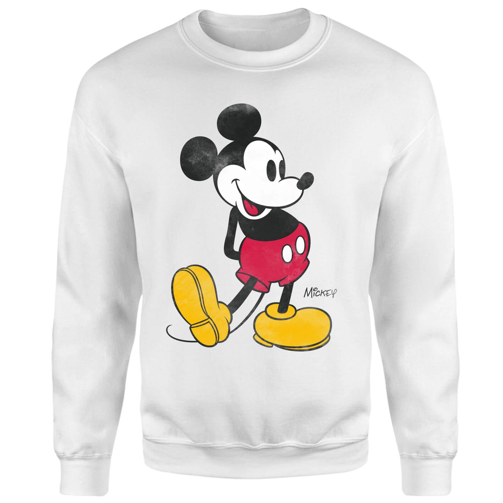 

Mickey Mouse Classic Kick Sweatshirt - White - XXL - Bianco
