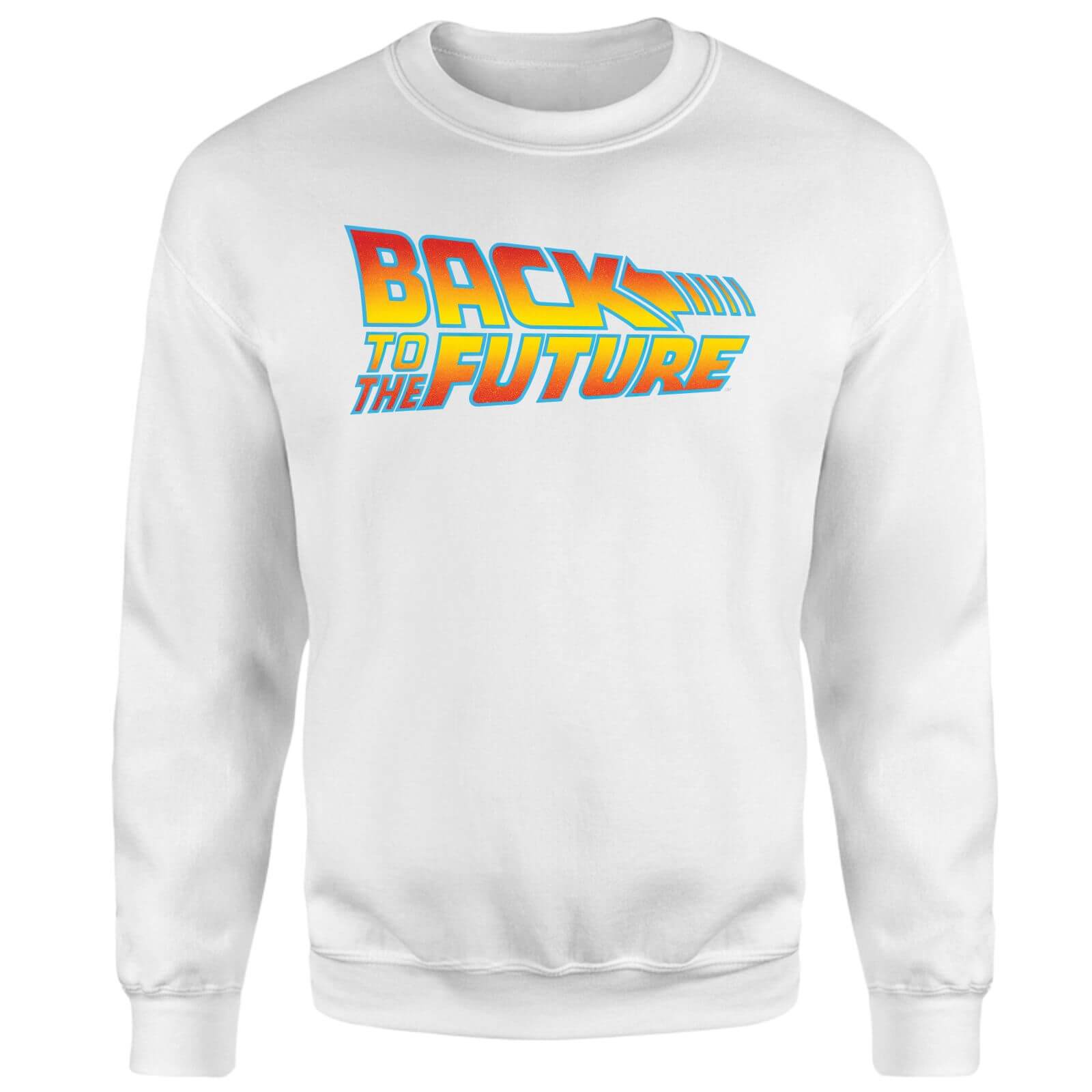 

Back To The Future Classic Logo Sweatshirt - White - XS - Bianco