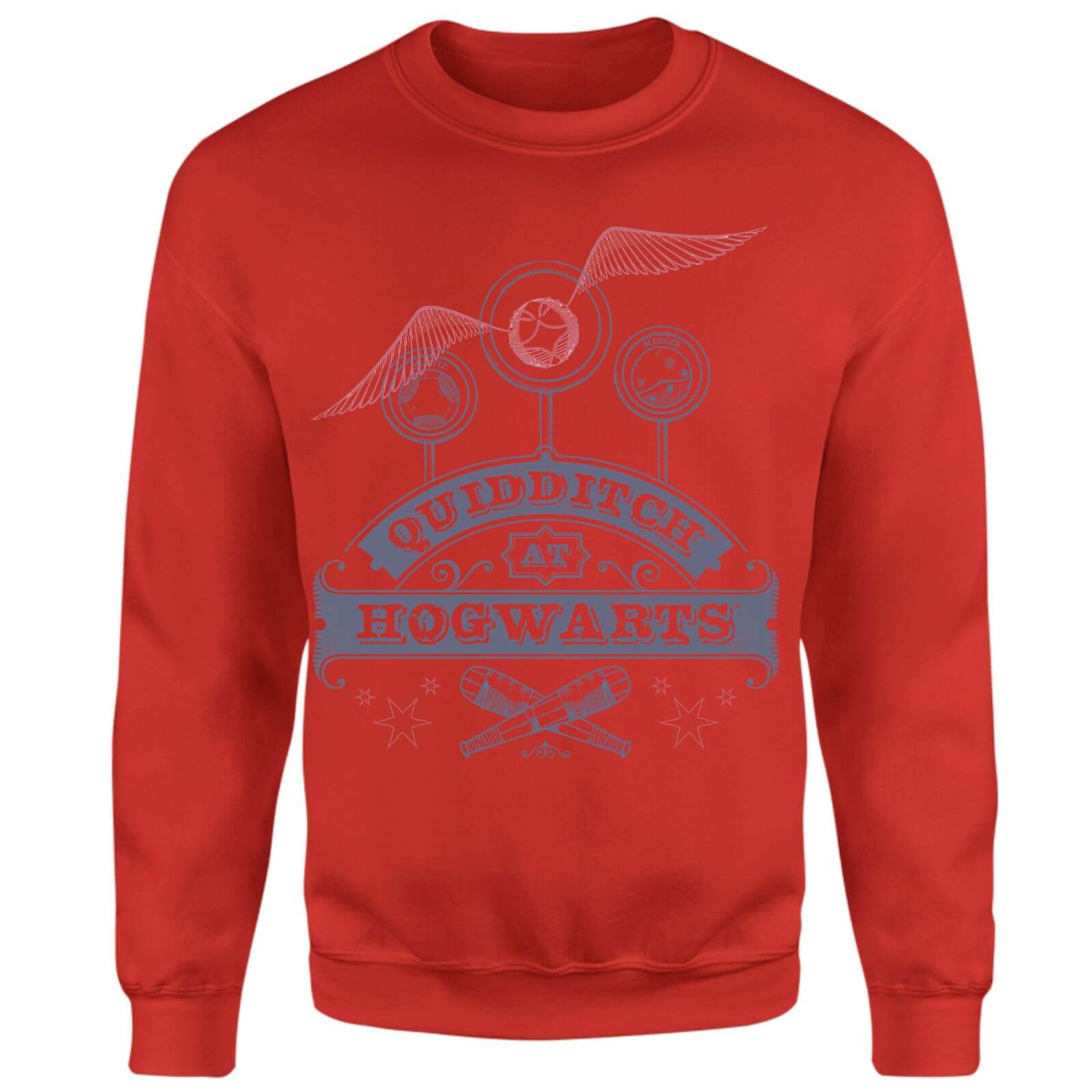 

Harry Potter Quidditch At Hogwarts Sweatshirt - Red - L - Rosso