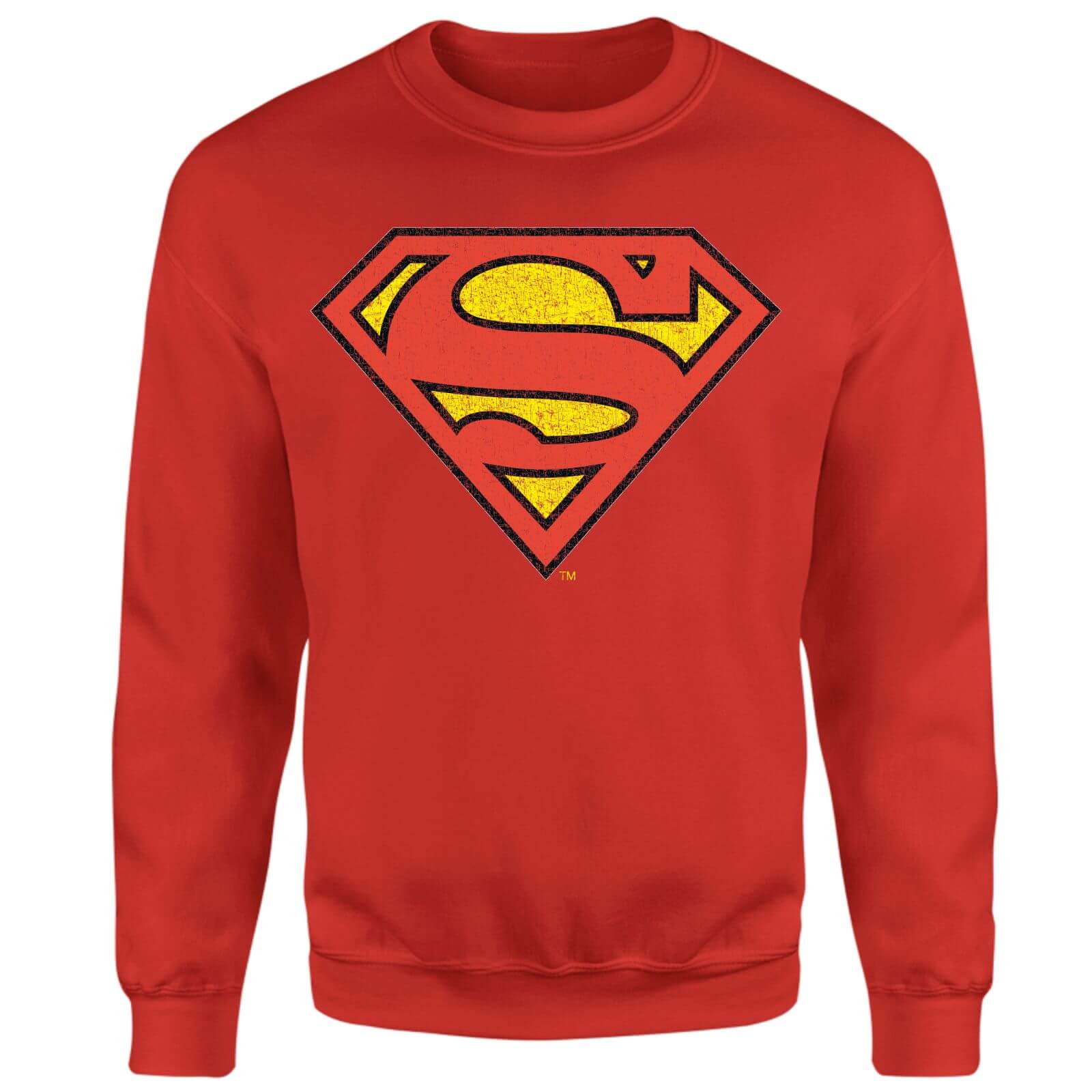 

Official Superman Crackle Logo Sweatshirt - Red - XXL - Rosso