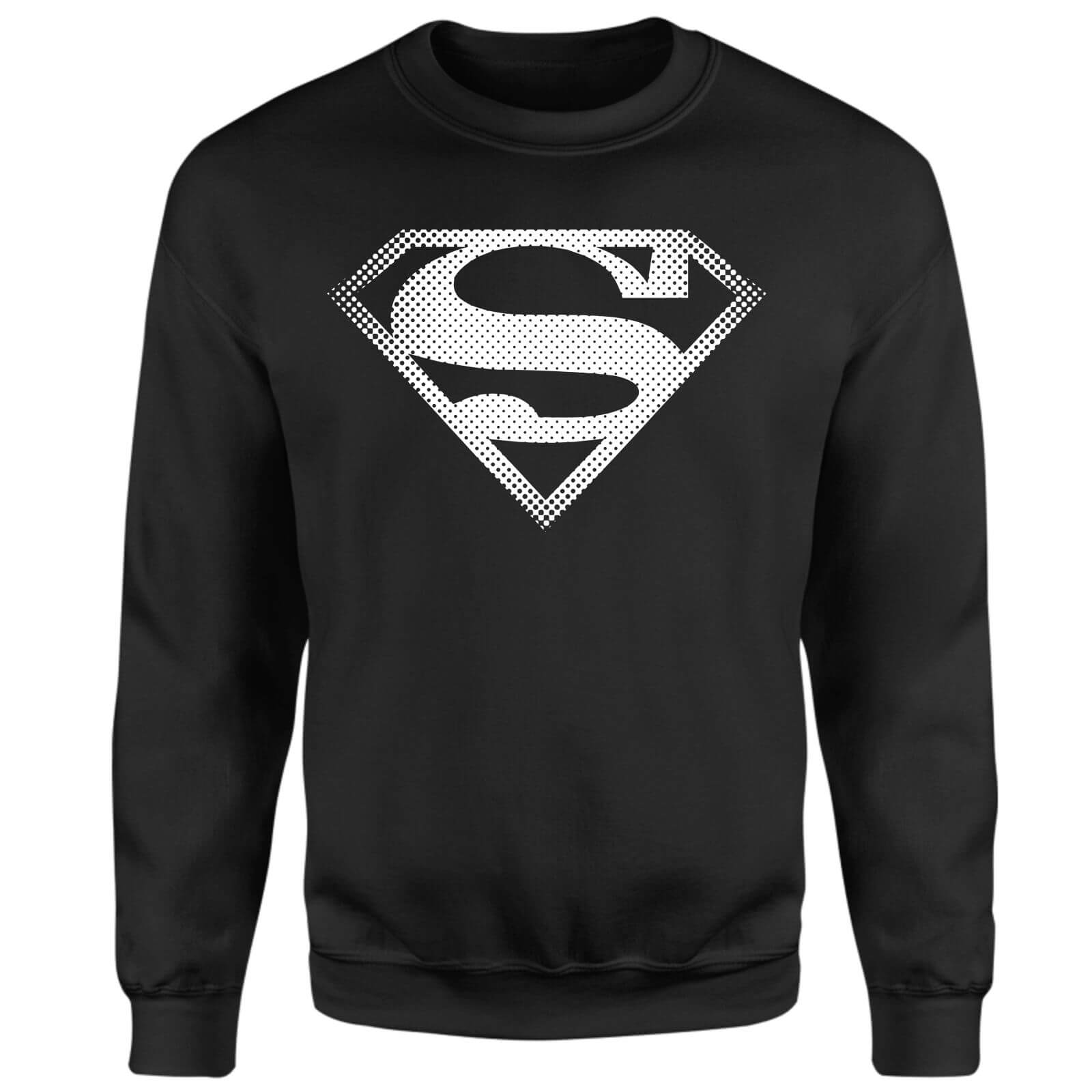 Superman Spot Logo Sweatshirt - Black - M - Black