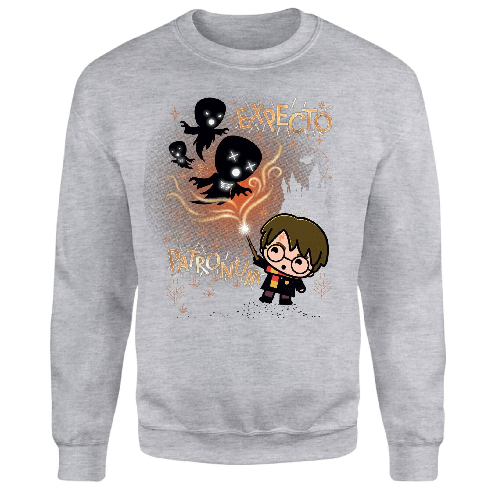 Harry Potter Kids Expecto Patronum Sweatshirt - Grey - M - Grey