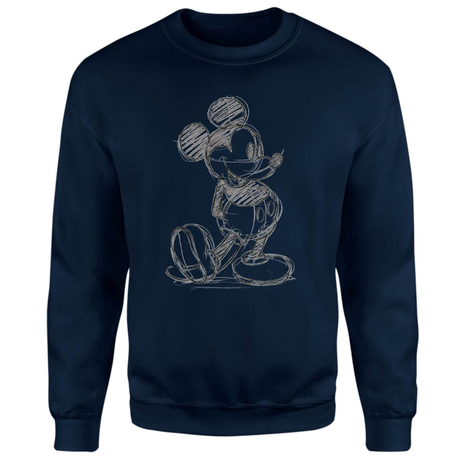 

Disney Mickey Mouse Sketch Sweatshirt - Navy - L - Blu Navy