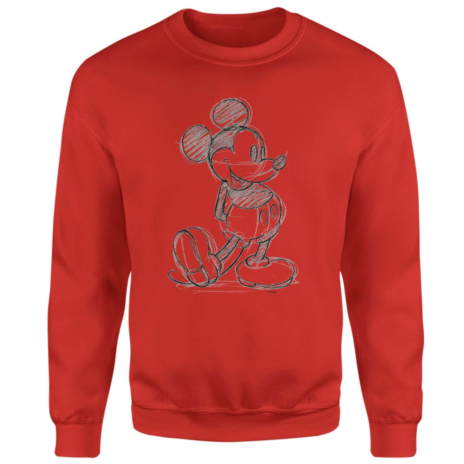 

Disney Mickey Mouse Sketch Sweatshirt - Red - XXL - Rosso
