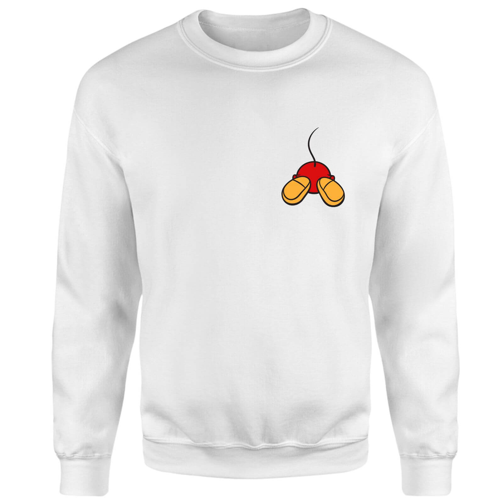 

Disney Mickey Mouse Backside Sweatshirt - White - XXL - Bianco