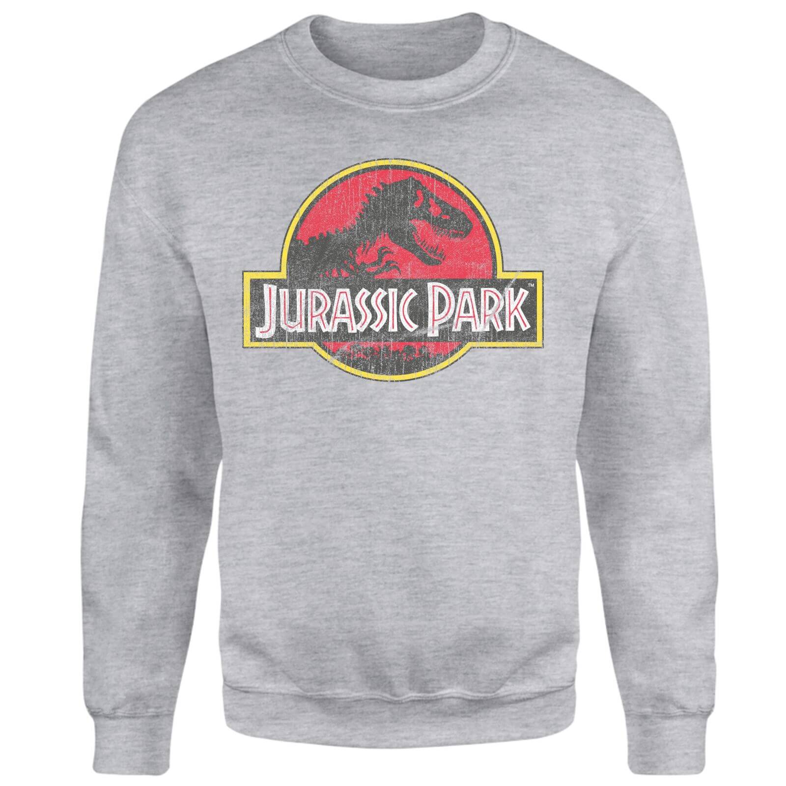 

Jurassic Park Logo Vintage Sweatshirt - Grey - XS - Grey