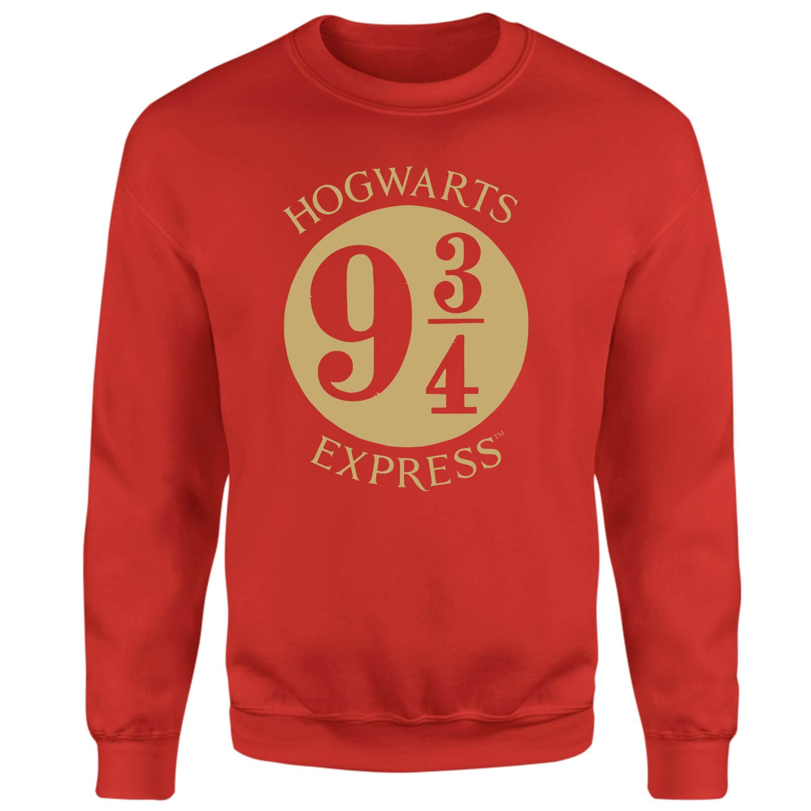 Harry Potter Platform Sweatshirt - Red - XS - Rosso