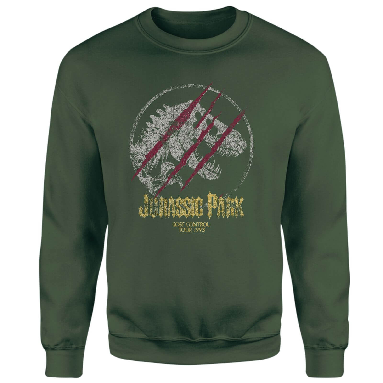 

Jurassic Park Lost Control Sweatshirt - Green - XXL - Verde