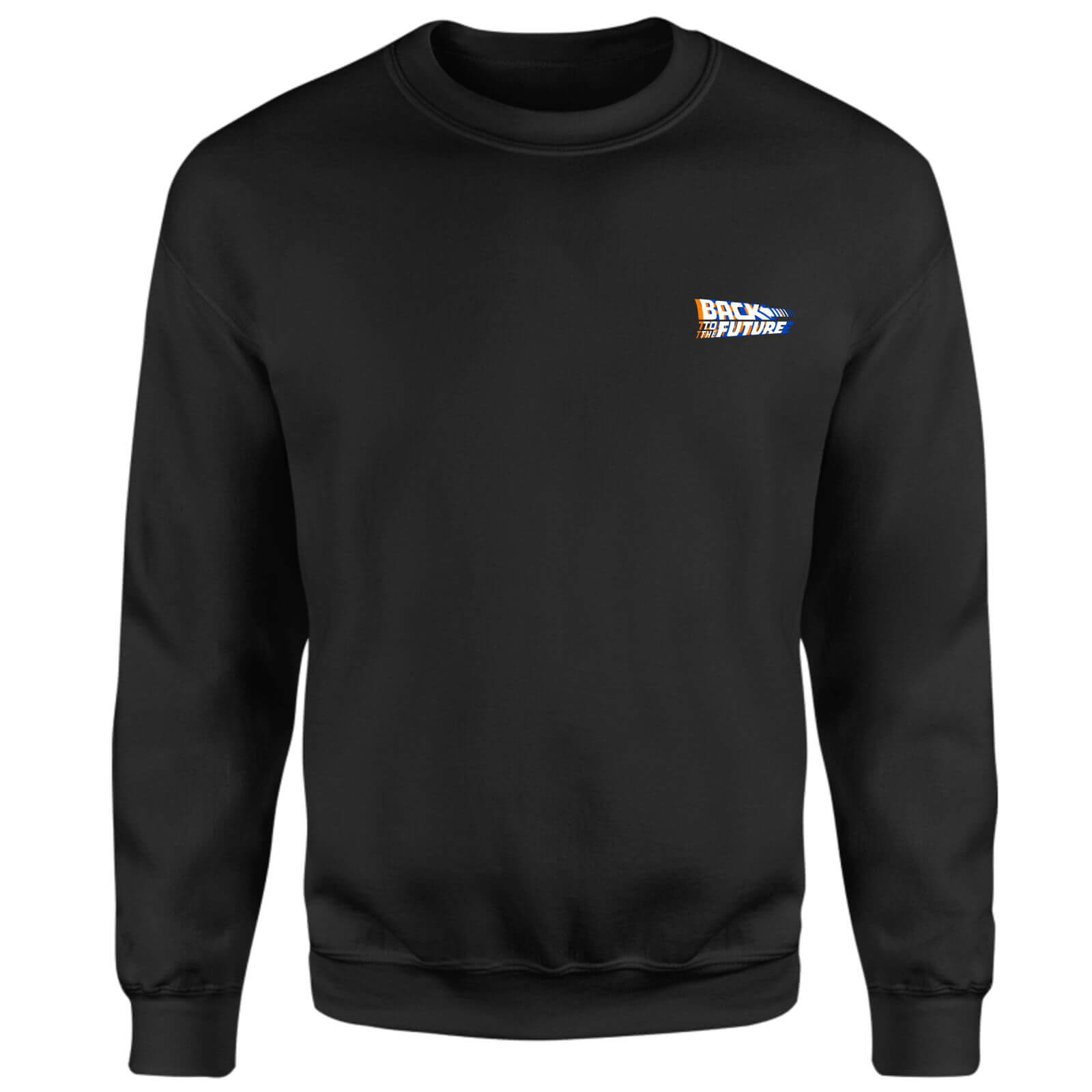 

Back To The Future Sweatshirt - Black - XXL - Nero