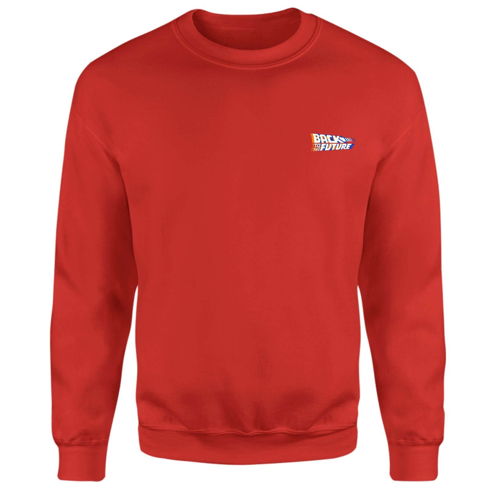 

Back To The Future Sweatshirt - Red - S - Rosso