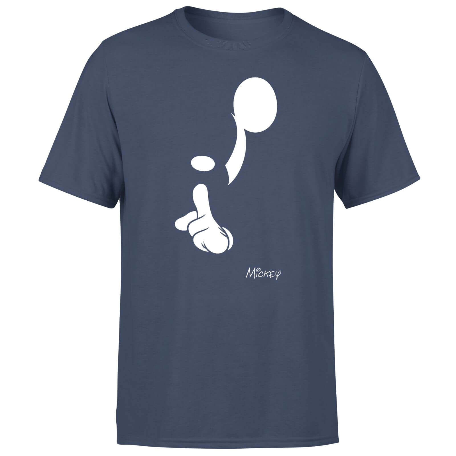 Shush Men's T-Shirt - Navy - XL - Blu Navy