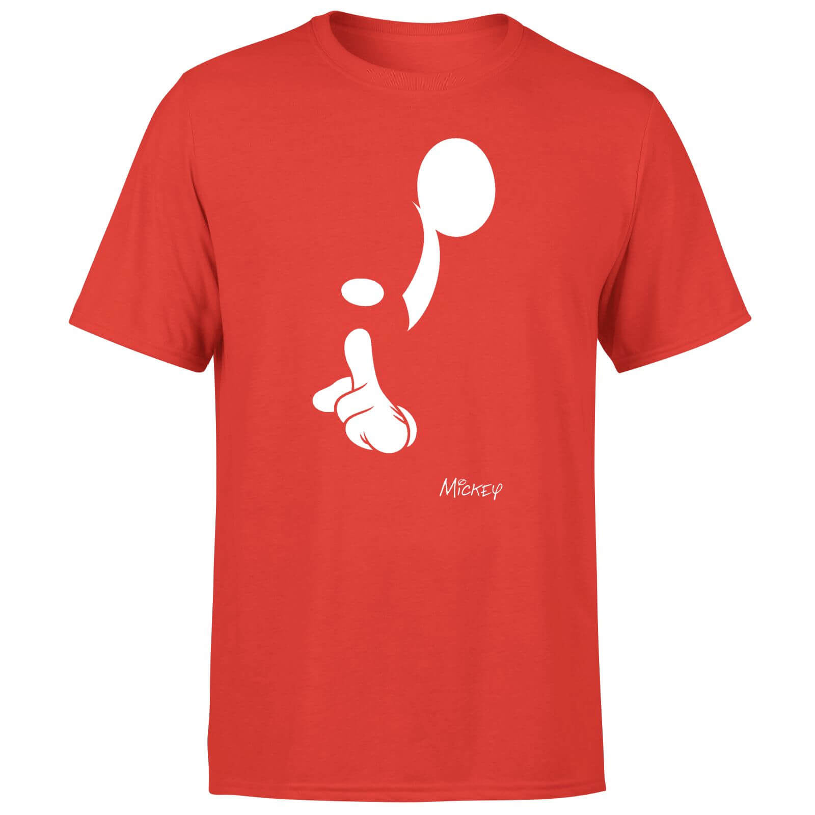Shush Men's T-Shirt - Red - L - Rosso