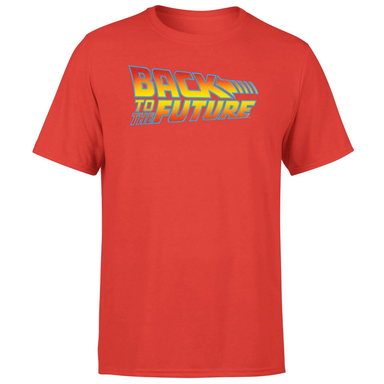 

Back To The Future Classic Logo Men's T-Shirt - Red - XS - Rosso