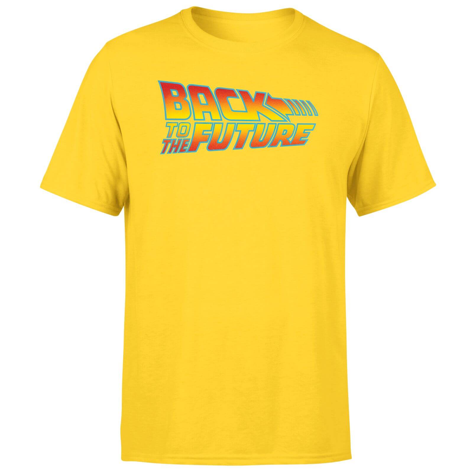 

Back To The Future Classic Logo Men's T-Shirt - Yellow - L - Giallo