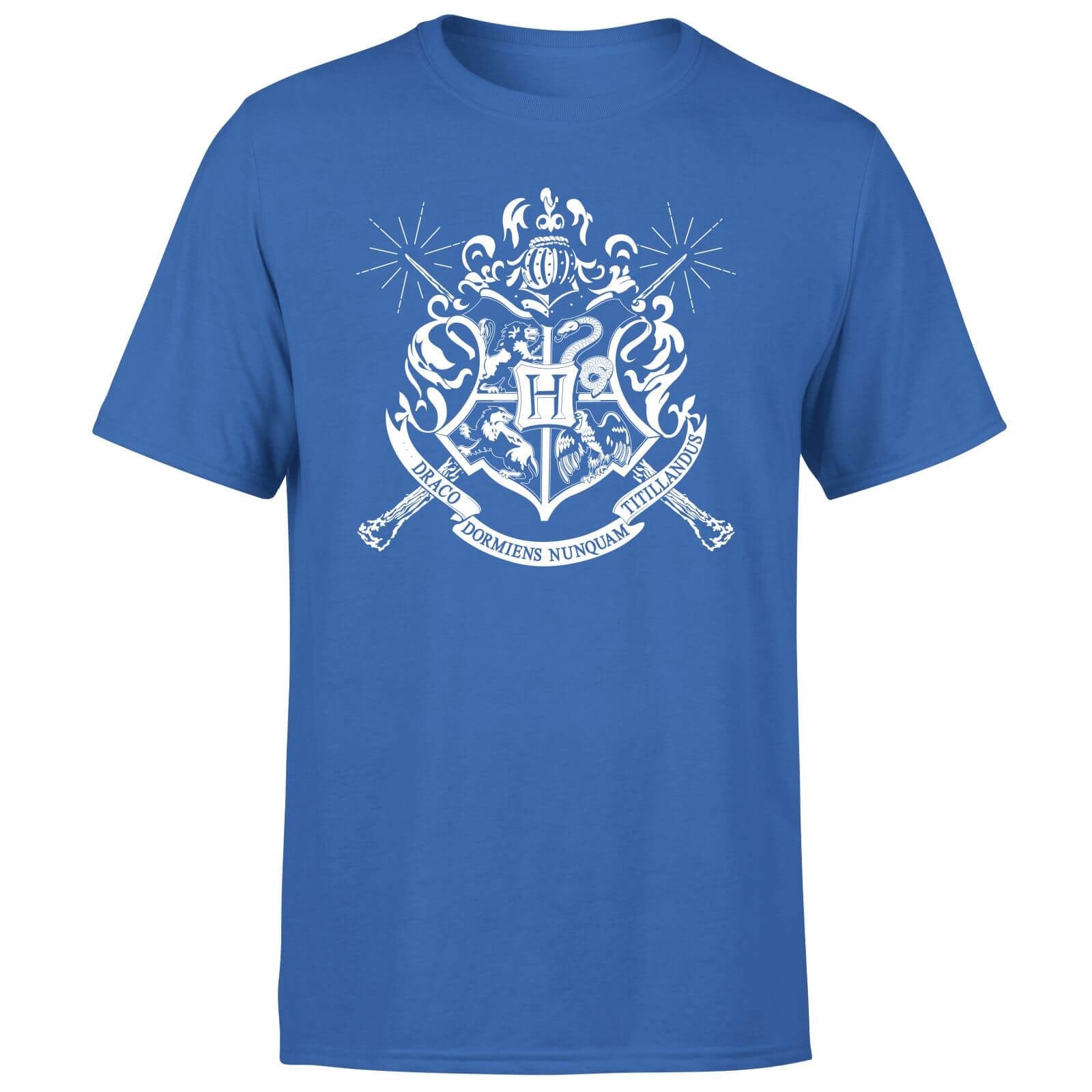 Harry Potter Hogwarts House Crest Men's T-Shirt - Blue - XS - Blue