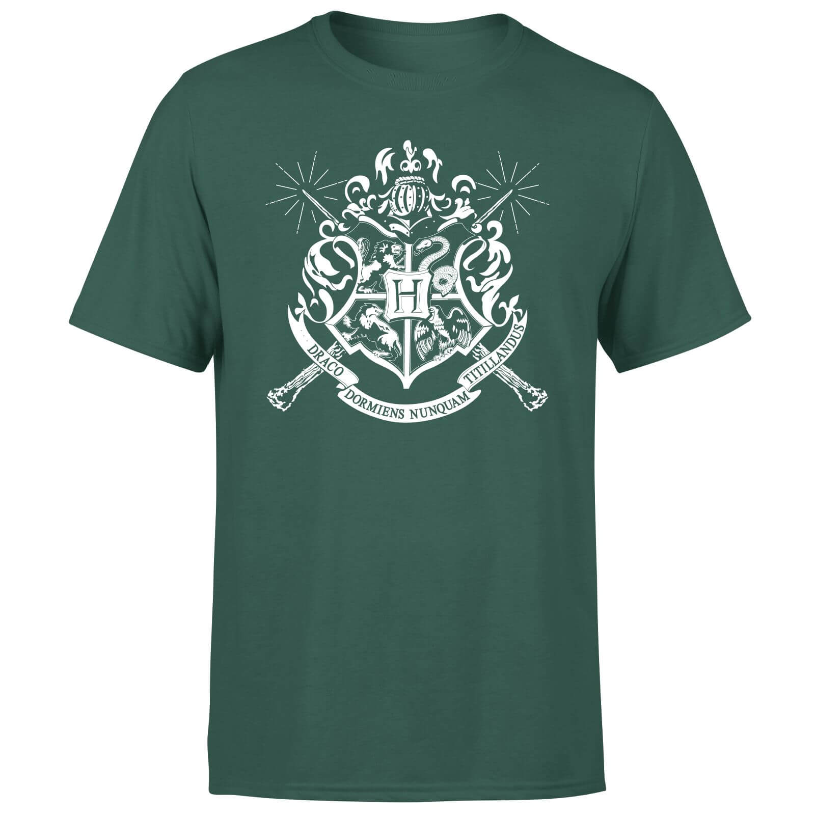 Harry Potter Hogwarts House Crest Men's T-Shirt - Green - XS - Verde