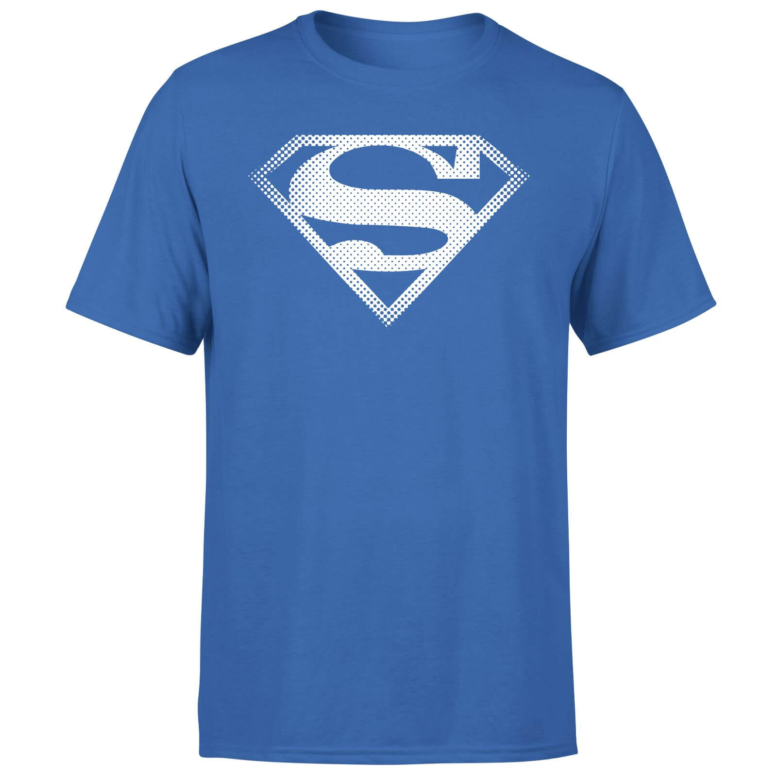 Superman Spot Logo Men's T-Shirt - Blue - Xs - Blue