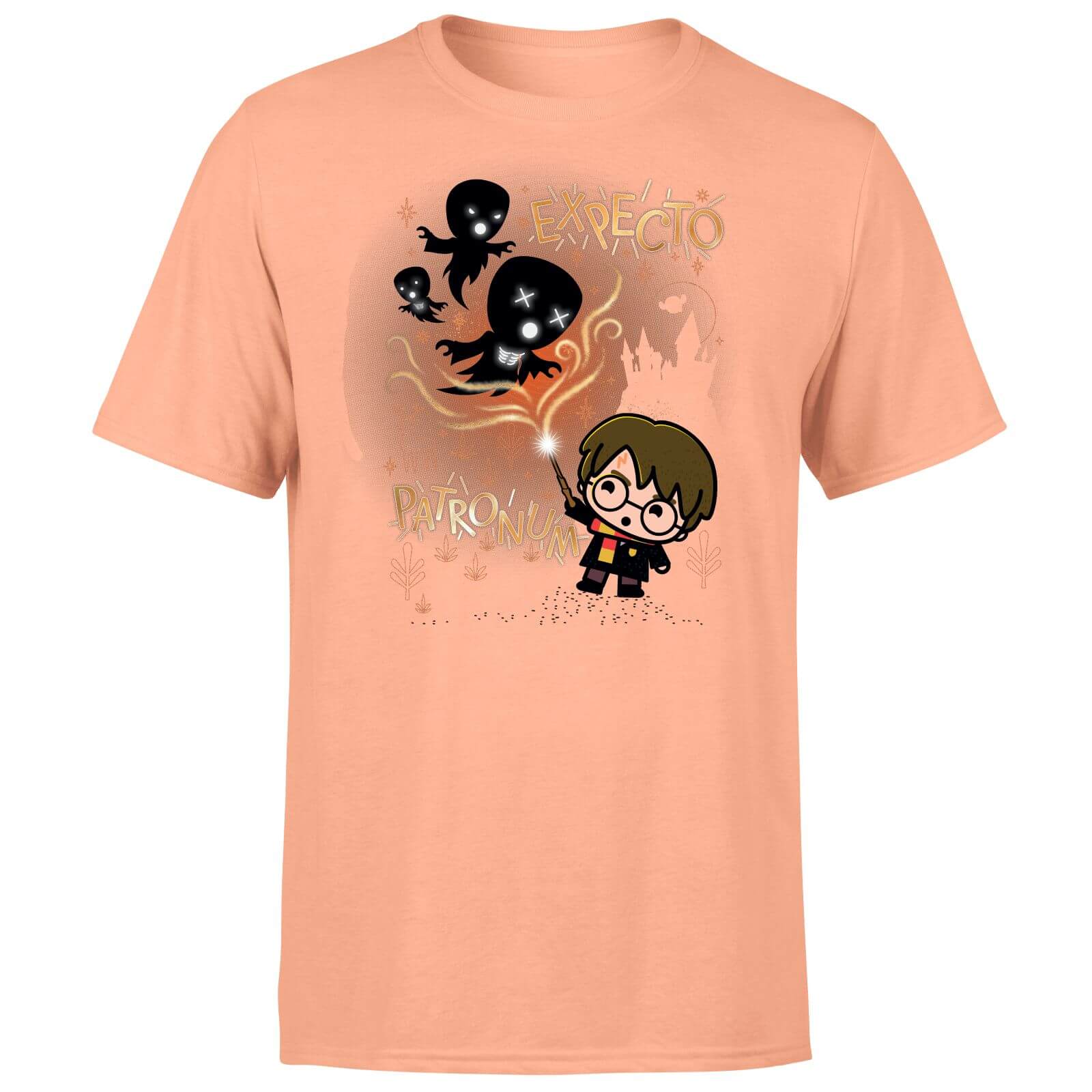 

Harry Potter Kids Expecto Patronum Men's T-Shirt - Coral - S - Corallo