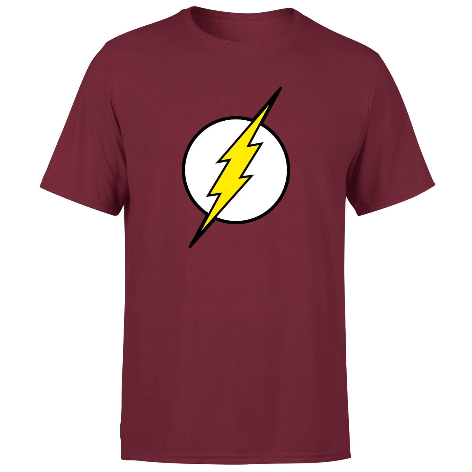 

Justice League Flash Logo Men's T-Shirt - Burgundy - M - Burgundy