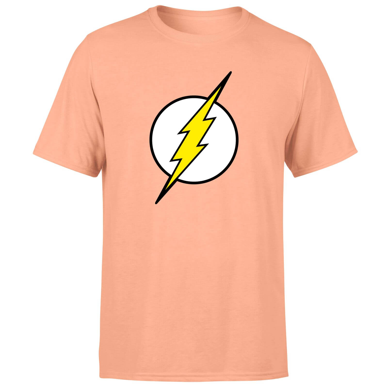 

Justice League Flash Logo Men's T-Shirt - Coral - XL - Corallo