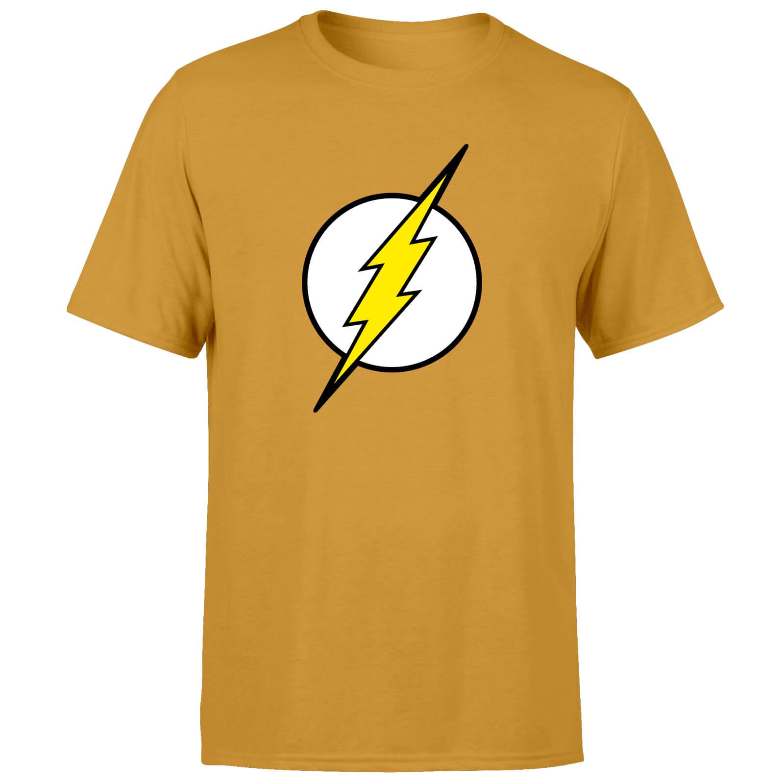 

Justice League Flash Logo Men's T-Shirt - Mustard - XXL - Mustard