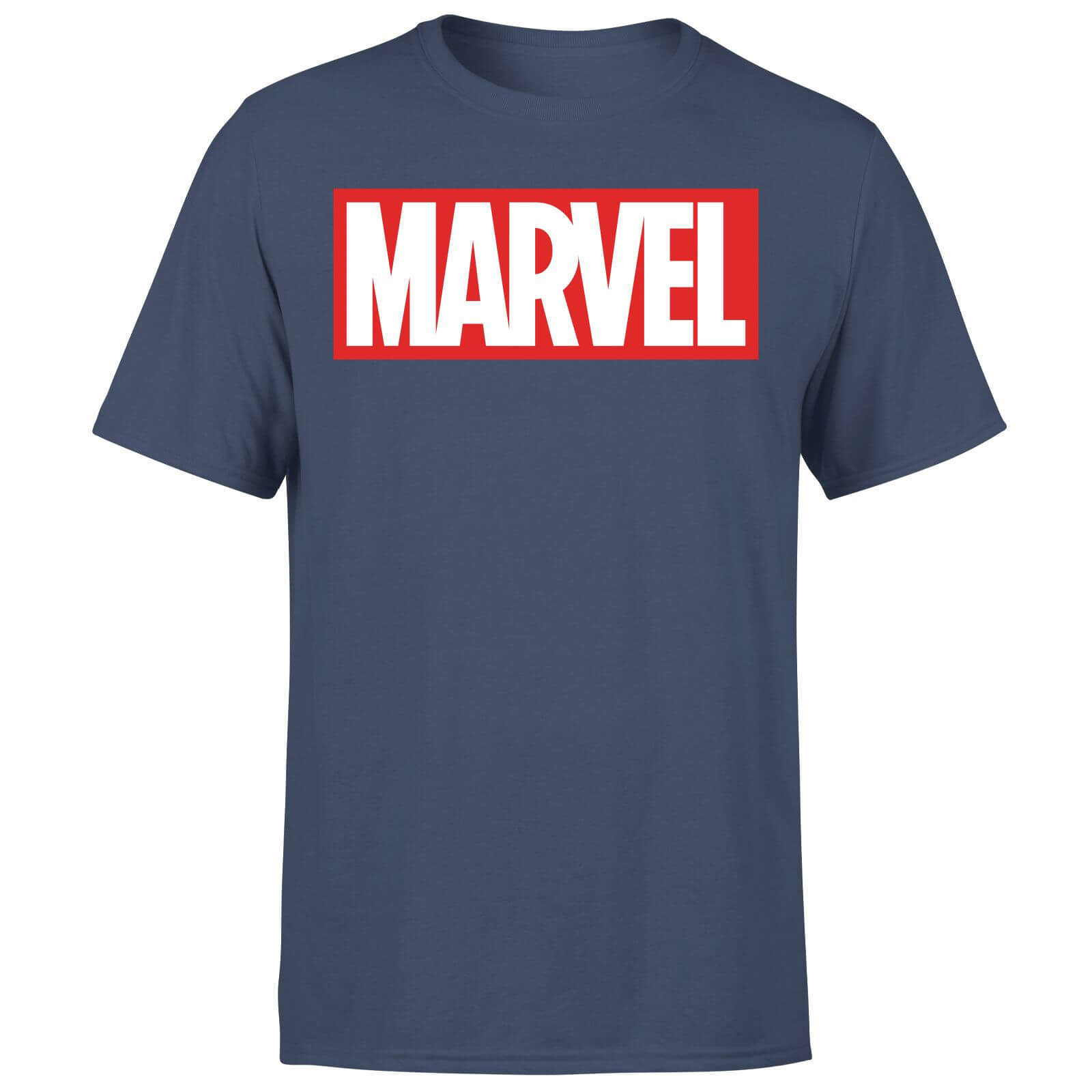 Marvel Logo Men's T-Shirt - Navy - S - Navy