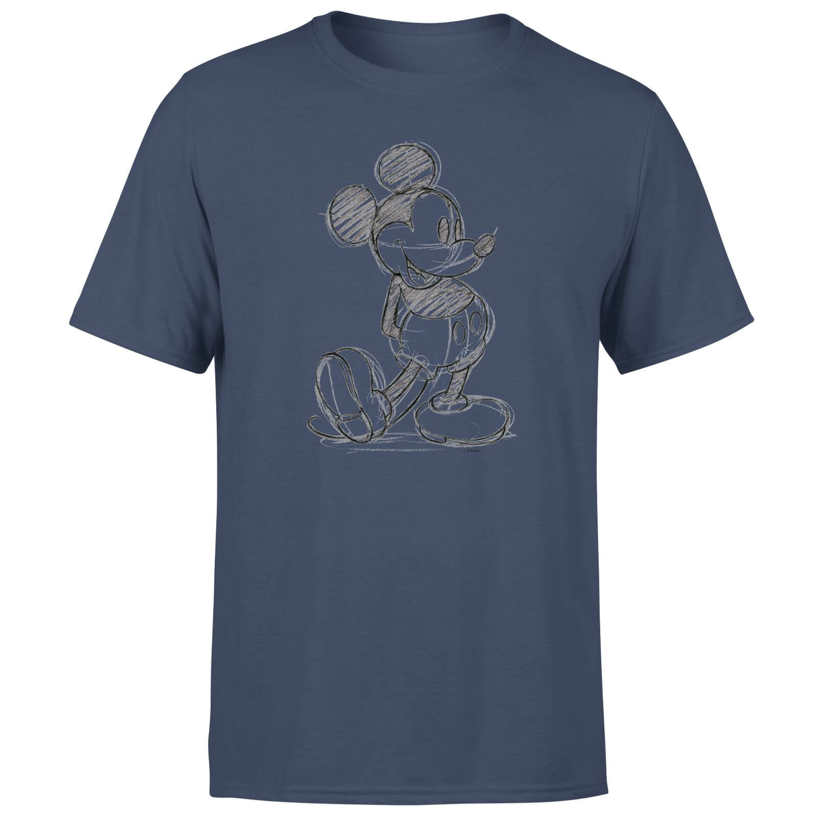 

Disney Mickey Mouse Sketch Men's T-Shirt - Navy - XXL - Blu Navy