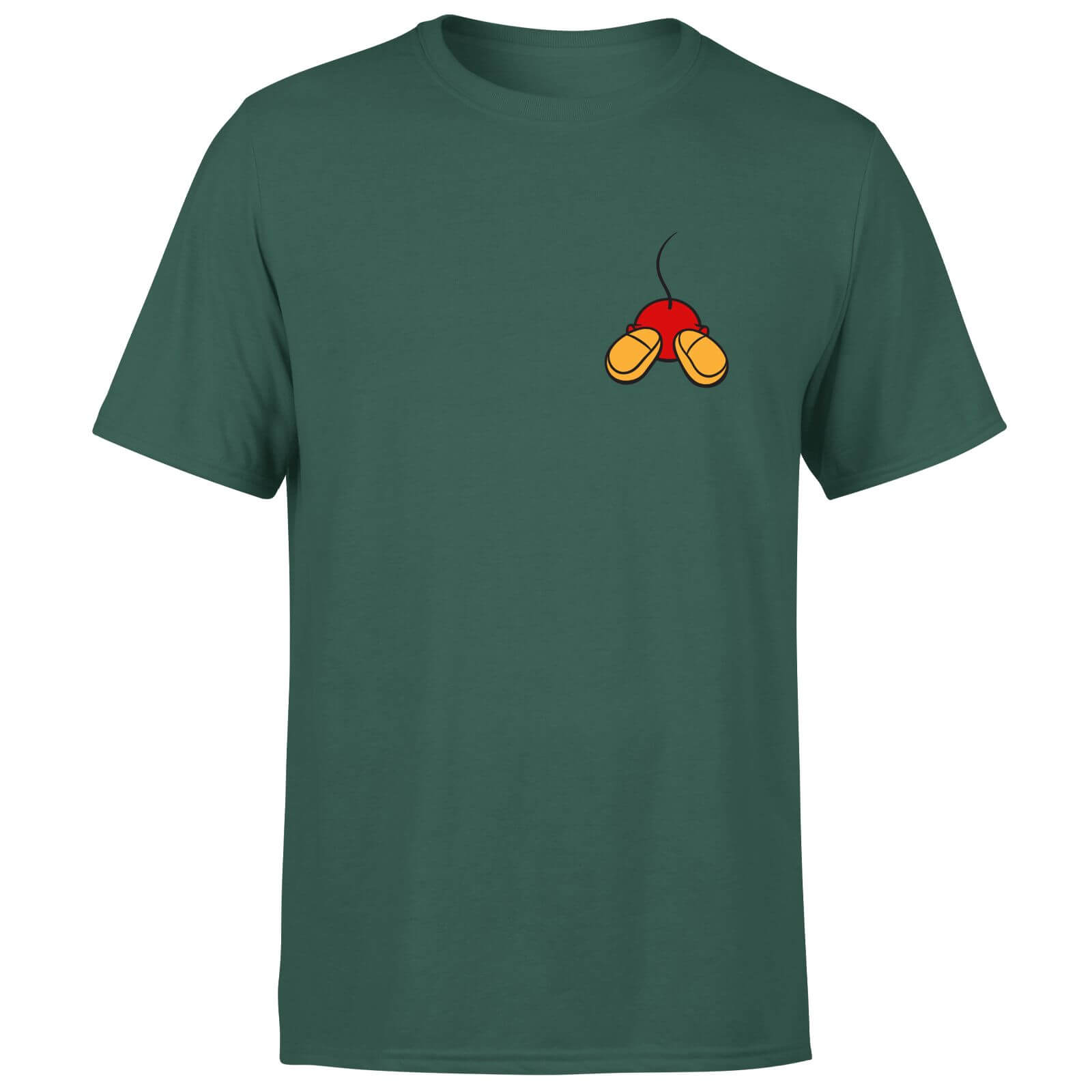 

Disney Mickey Mouse Backside Men's T-Shirt - Green - M - Verde