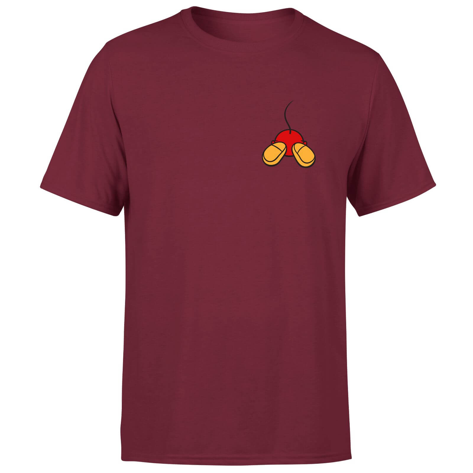 

Disney Mickey Mouse Backside Men's T-Shirt - Burgundy - XXL - Burgundy