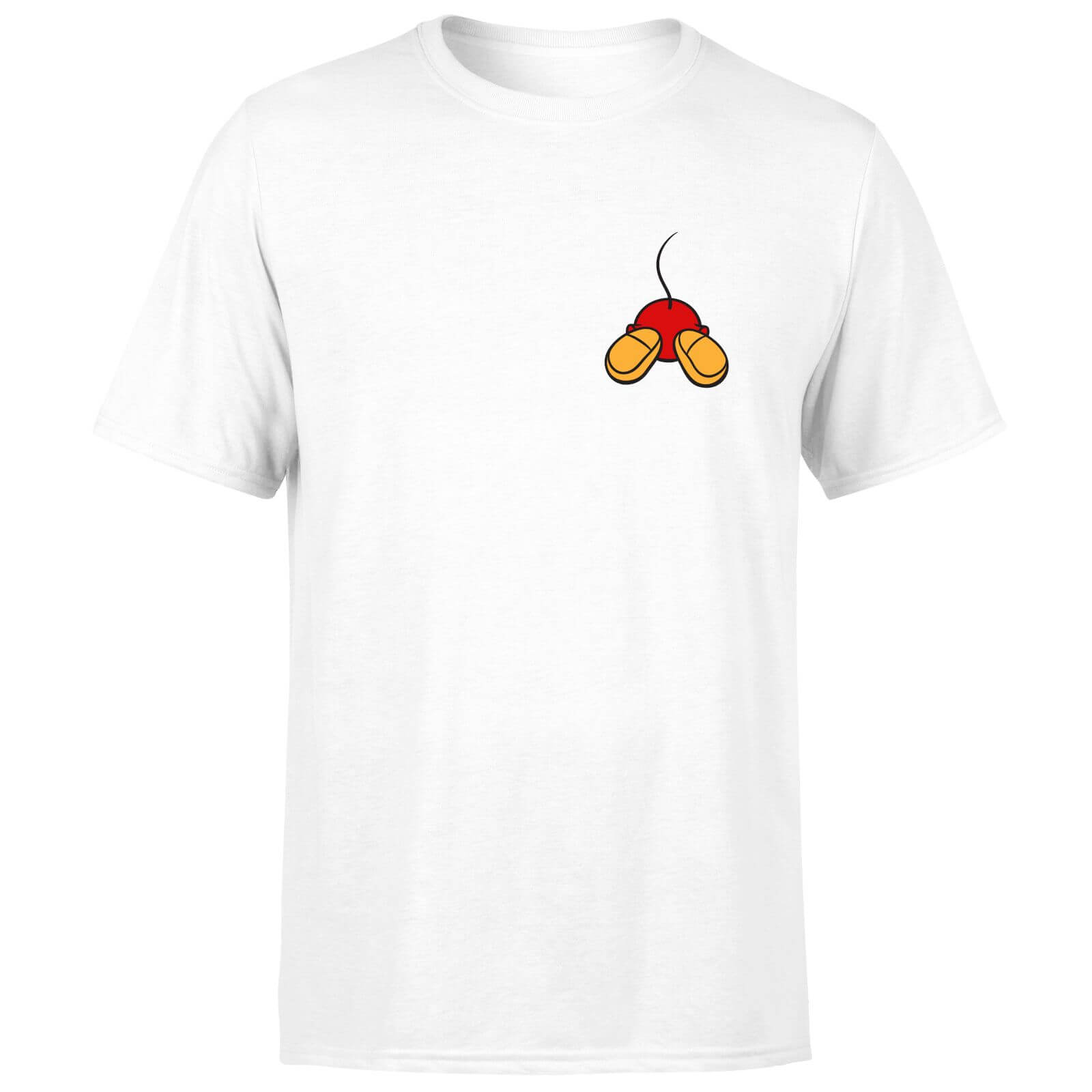 

Disney Mickey Mouse Backside Men's T-Shirt - White - XXL - Bianco